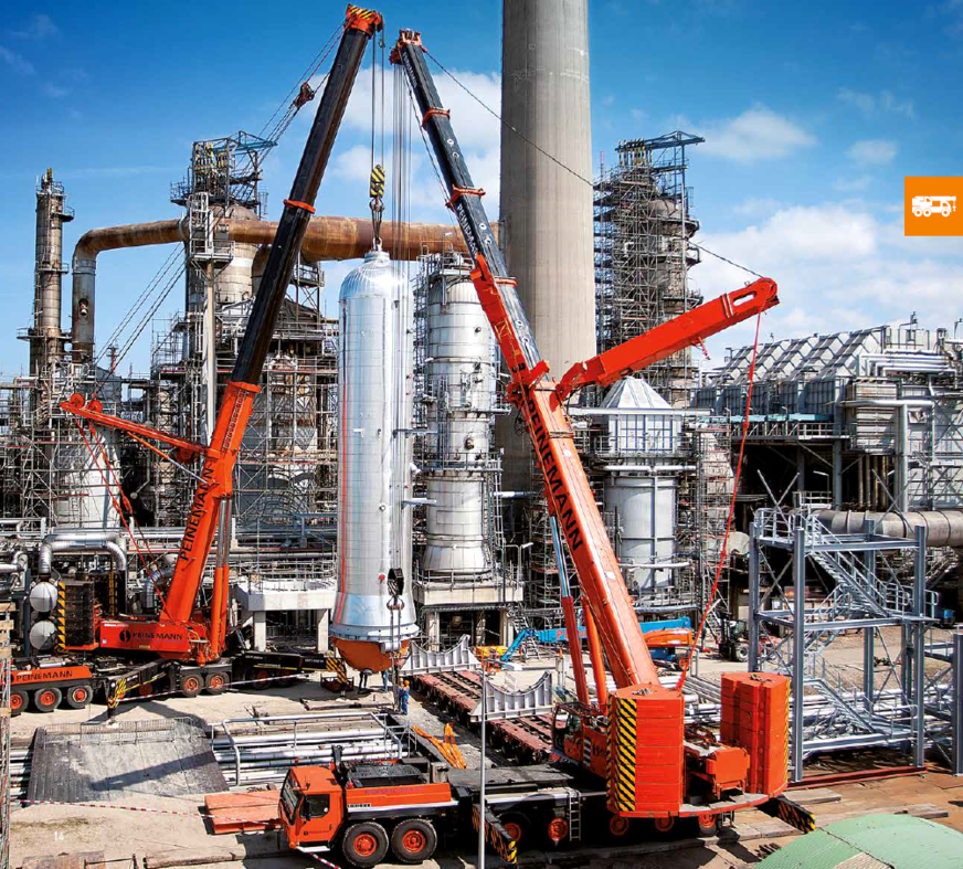 Projet de levage Refinería de Nico López